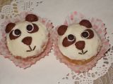 Panda muffiny s mandarinkami recept