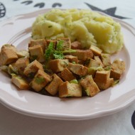 Marinované tofu na cibulce recept