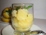 Citronový sorbet z domácího zmrzlinovače recept