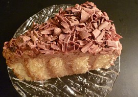Čokoládovo  šlehačkový dortík recept