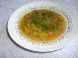 Hovězí polévka s pórkem a masem recept
