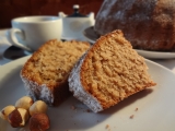 Ořechová bábovka z třtinového cukru recept