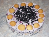 Nepečený tvarohový dort s ovocem recept