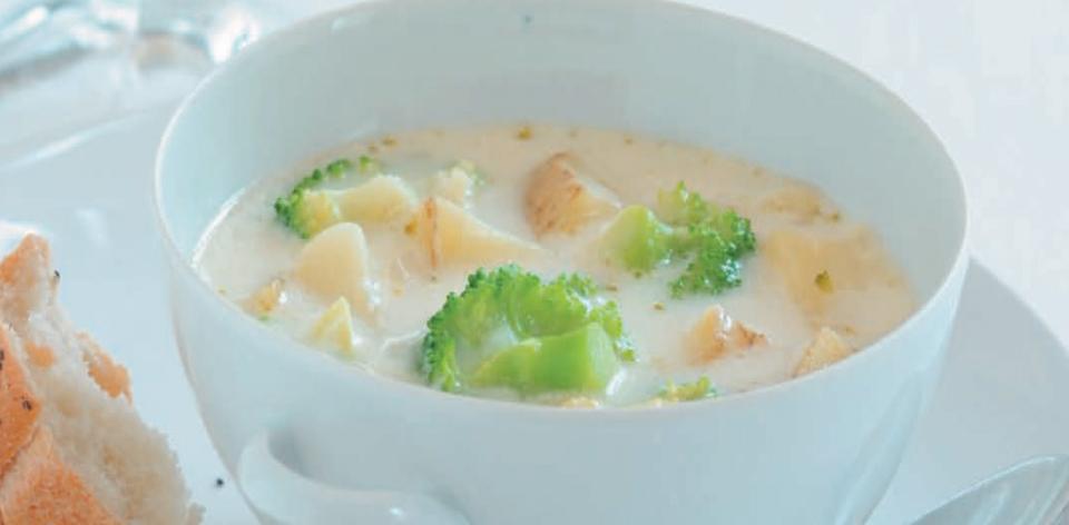 Sýrová polévka s brokolicí