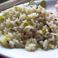 Divoká rýže recept