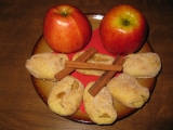 Tvarohové kapsičky s jablky recept