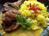 Kuře Arabica s cizrnovou rýží recept