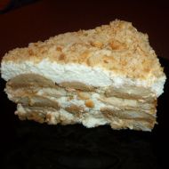 Smetanový dezert s máslovými sušenkami recept