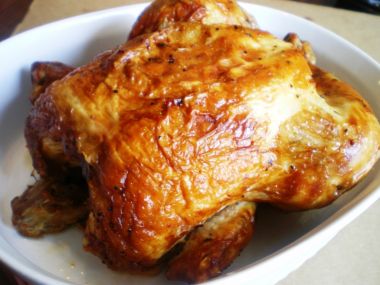 Recept Pečené kuře se zakysanou smetanou
