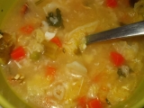 Kapustová polévka s ovesnými vločkami recept