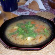Bramborová polévka s čerstvými ryzci recept