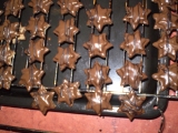 Ořechovo-čokoládové hvězdičky recept