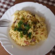 Špagety carbonara recept