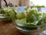Lehký salát z ledového salátu recept