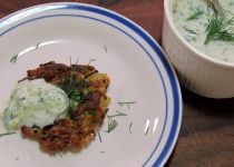 Quinoa-cuketove placicky (veganske) recept