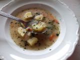 Celerová polévka s brambory recept