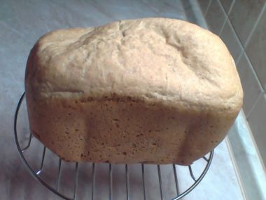 Pšenično  špaldový pivní chléb z domácí pekárny