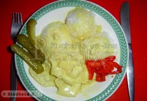 Kuře na curry s ananasem