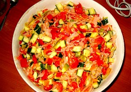 Rychlý zeleninový salát recept