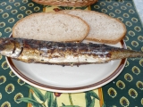 Makrely s libečkem na grilu recept