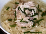 Domácí kuřecí čínská polévka recept