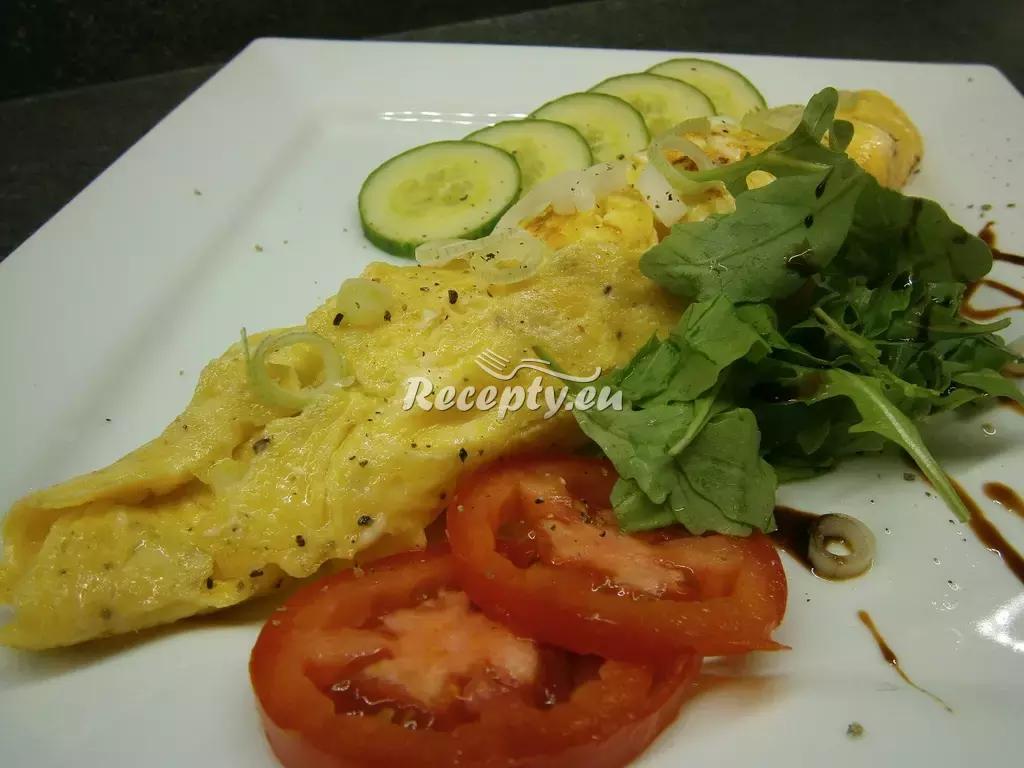 Jak správně na vaječnou omeletu? recept  jídla z vajec