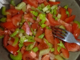 Rajčatovo řapíkatý salát recept