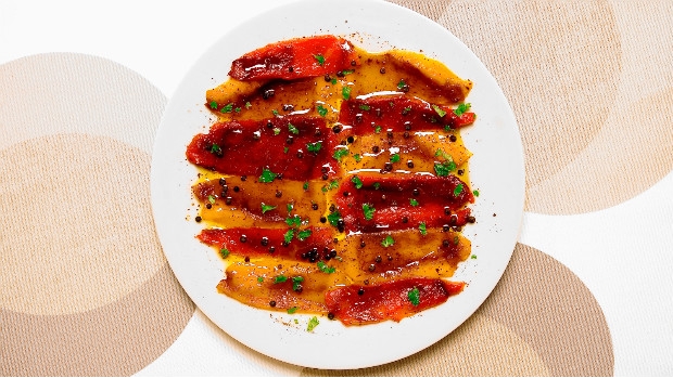Pečené barevné papriky
