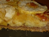 Jablečný koláč s marcipánem recept