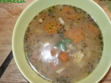 Zeleninová polévka s ovesnými vločkami recept