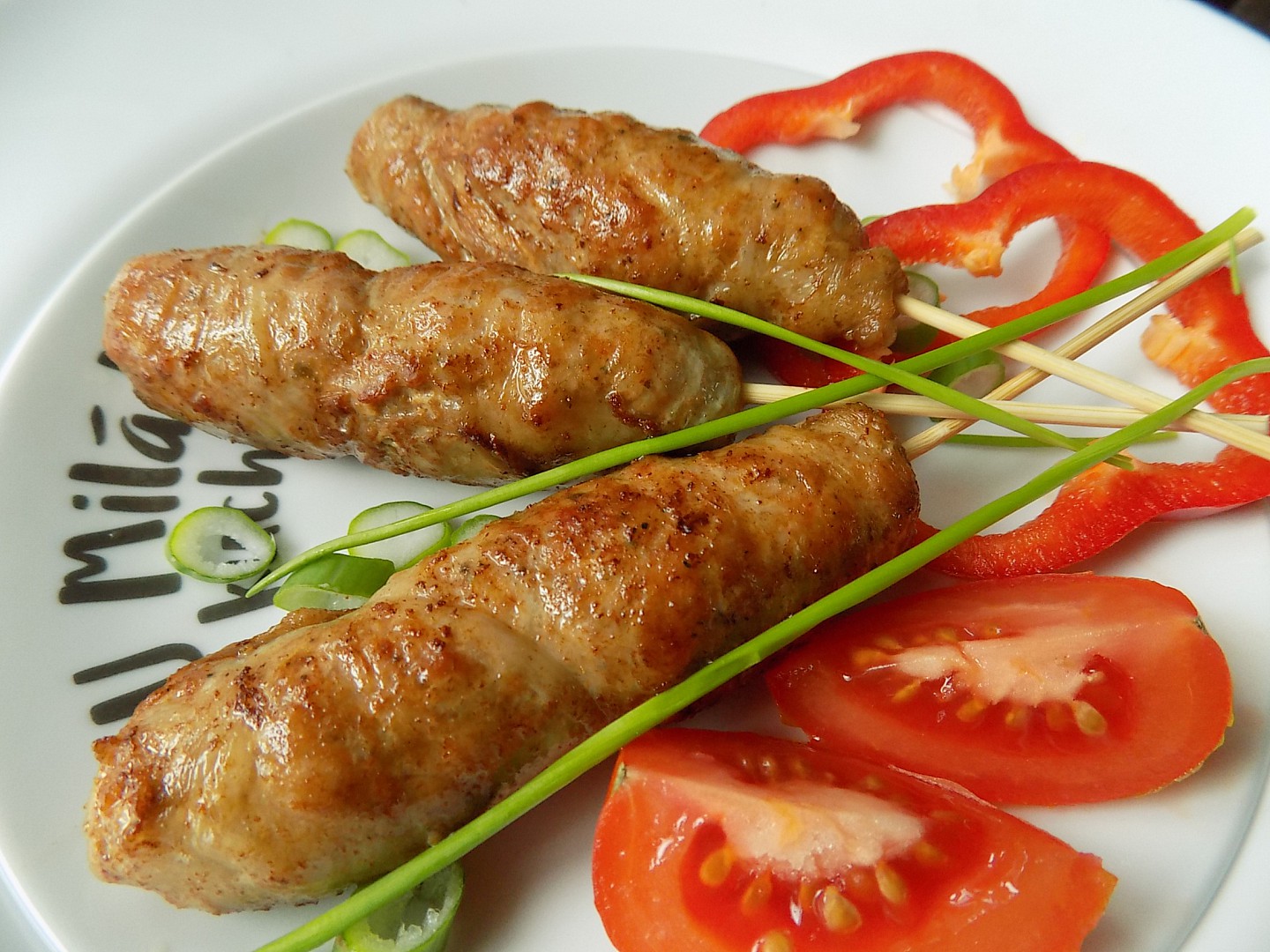 Kebab v masové bláně  bránici recept