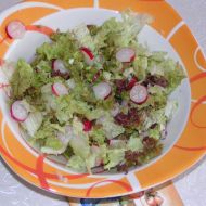 Hlávkový salát s ředkvičkami recept