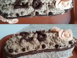 Čokoládovo  marcipánový krémový dort 28 recept