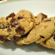 Mandlové cookies s čokoládou recept