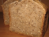 Grahamový kváskový chléb recept