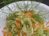 Zelný salát s fenyklem recept
