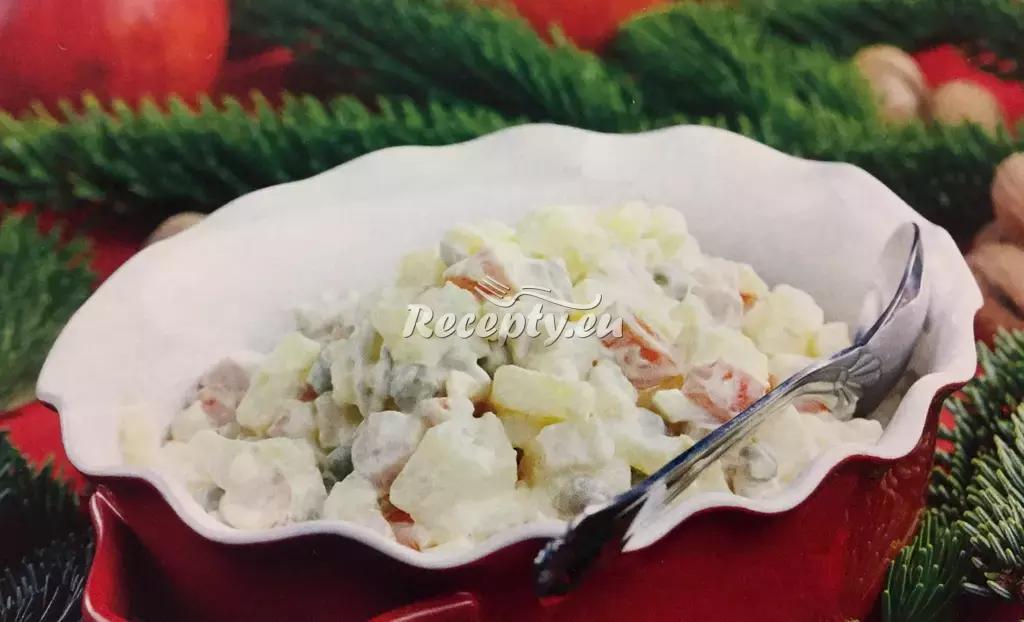 Bramborový salát recept  slavnostní pokrmy