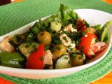Mangoldový salát s tofu a zeleninou recept