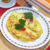 Plněné omelety recept