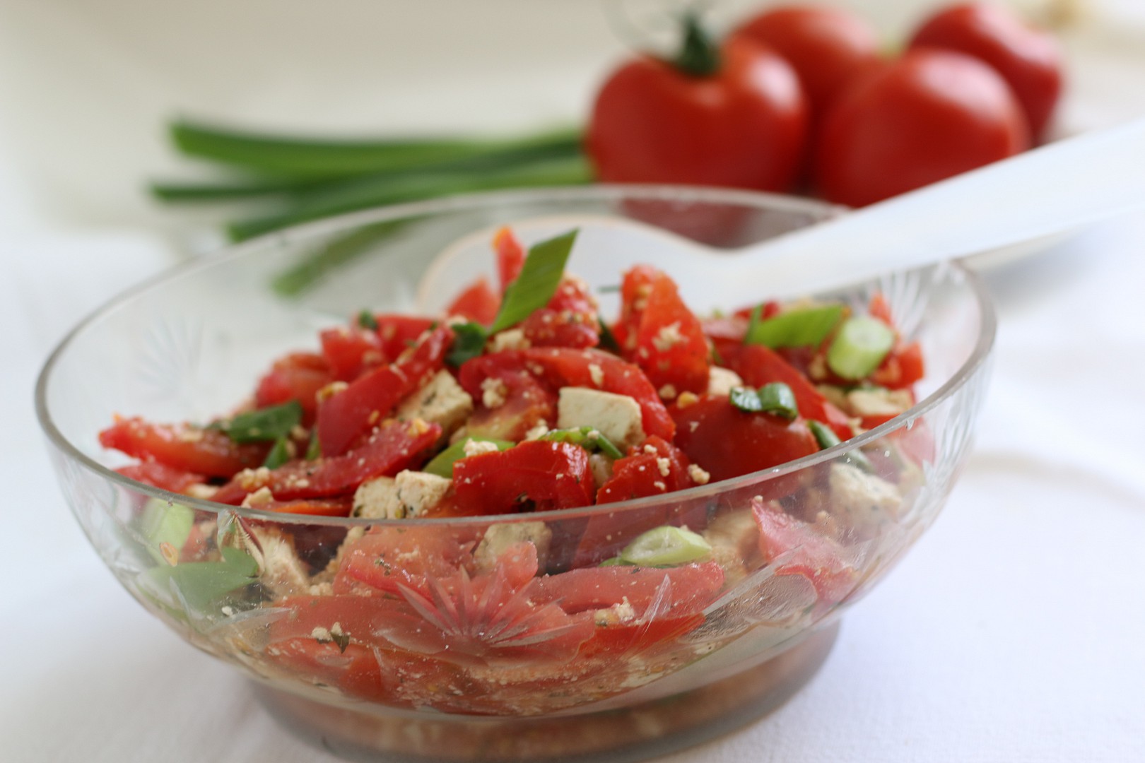 Pochoutkový rajčatový salát recept