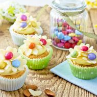 Rozkvetlý jarní cupcake recept