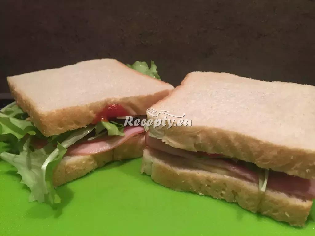 Krevetový sandwich recept  topinky, toasty, sendviče