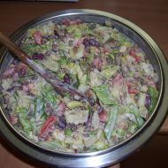 Fazolový salát s čočkou recept