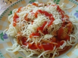 Špagety s pórkem a bylinkami recept