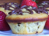 Muffiny s tvarohem a čokoládou recept