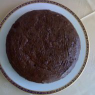Kakaový koláč s hruškami a čokoládou recept