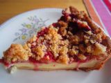 Křehký tvarohový koláč s jahodami recept