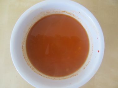 Rychlá rajčatovojablečná polévka