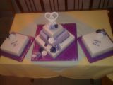 Moje fialkové svatební dorty recept