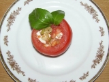 Plněná rajčata s kozím sýrem recept
